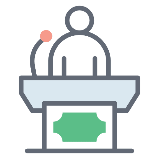 Enforcement law icon